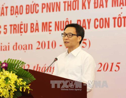 Phát huy vai trò phụ nữ trong xây dựng đời sống văn hoá